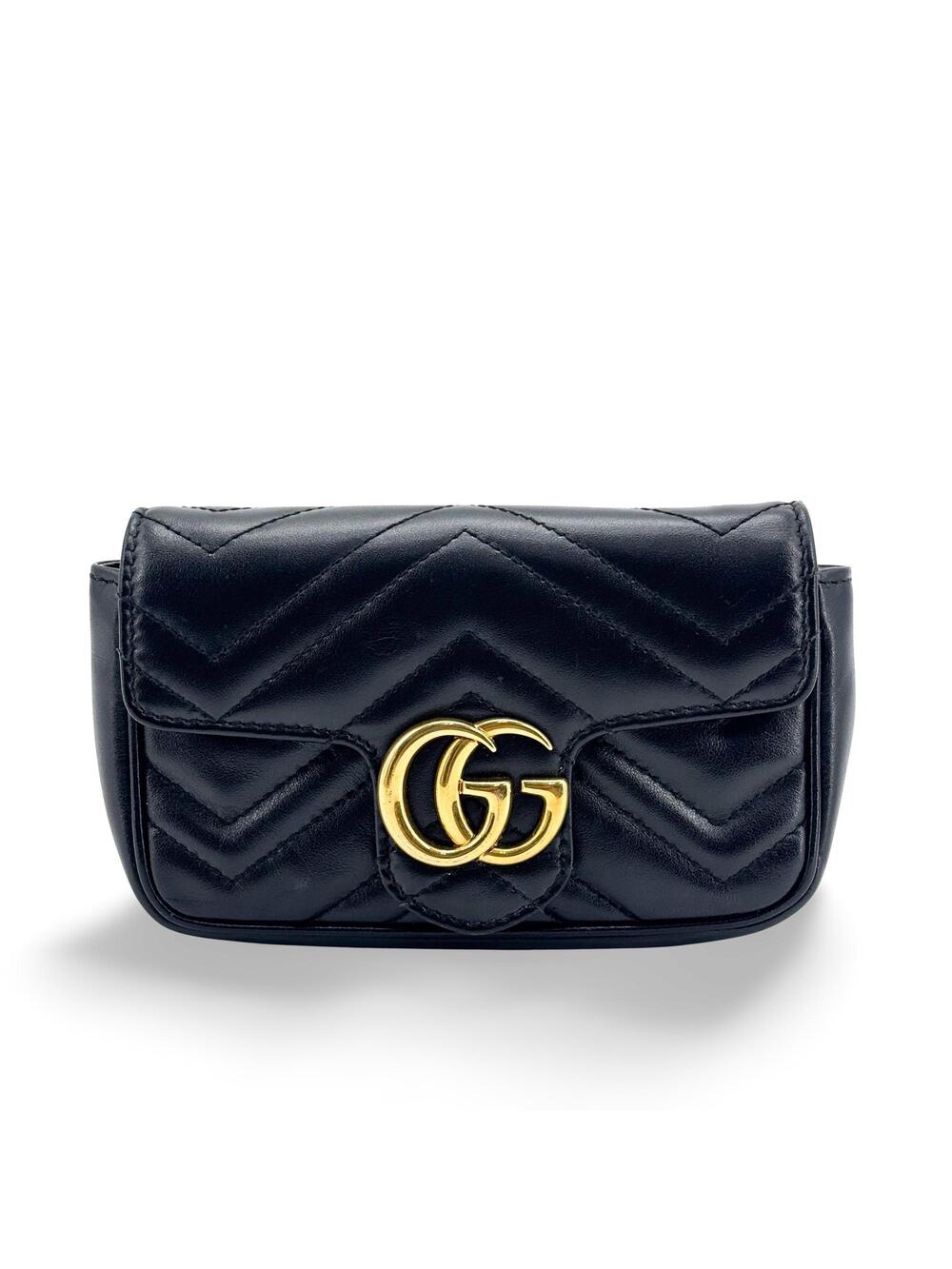Gucci Gg Marmont Matelassé Super Mini #363978G53B